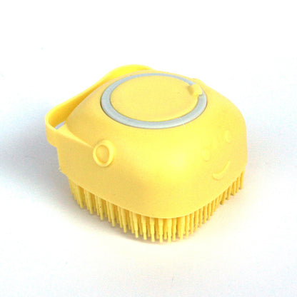 Silicone Dog Bath Massage Gloves Brush – Pet Grooming & Shampoo Comb for Dogs & Cats
