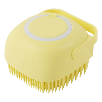 Silicone Dog Bath Massage Gloves Brush – Pet Grooming & Shampoo Comb for Dogs & Cats