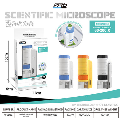 Microscope With LED Lights
