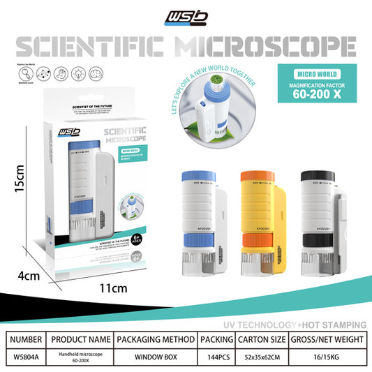 Microscope With LED Lights
