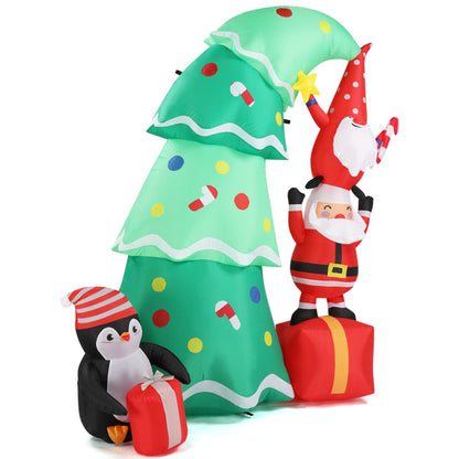 6ft 8 LED Lights Christmas Inflatable Decoration