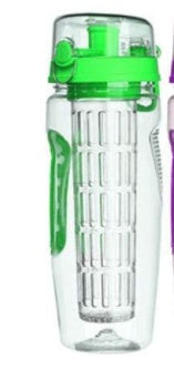 32Oz Fruit Infuser Water Bottle – BPA-Free Plastic Sport Juice Shaker & Infuser Drink Bottle