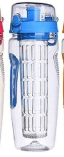 32Oz Fruit Infuser Water Bottle – BPA-Free Plastic Sport Juice Shaker & Infuser Drink Bottle