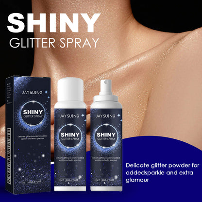 Brightening Glitter Spray Collarbone Hair Halloween Party Nightclub Dress Film Highlighter Spray Powder