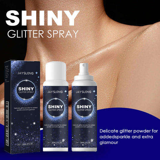 Brightening Glitter Spray Collarbone Hair Halloween Party Nightclub Dress Film Highlighter Spray Powder