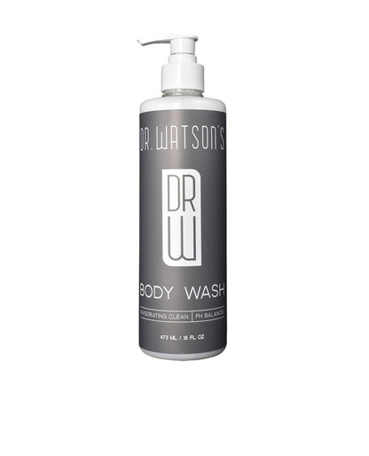 Dr. Watson's Hair Care | Trio of Shampoo & Conditioner & Body Wash | 16 Oz Each