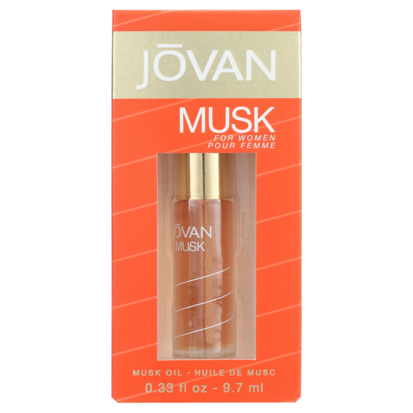 Jovan Musk Fragrance Oil for Women 0.33 oz Perfume Concentrated Roll On Travel