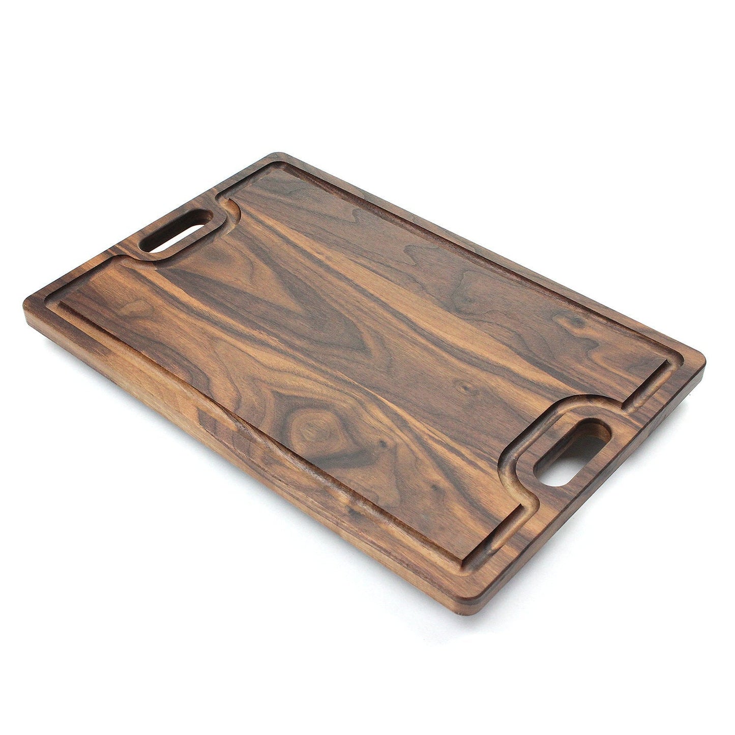 Father’s Day Butcher's Guide Custom Cutting Board, 18" x 12" Walnut Cutting Board, Juice Groove, Serving Tray, Gift for Dad, Made in the USA