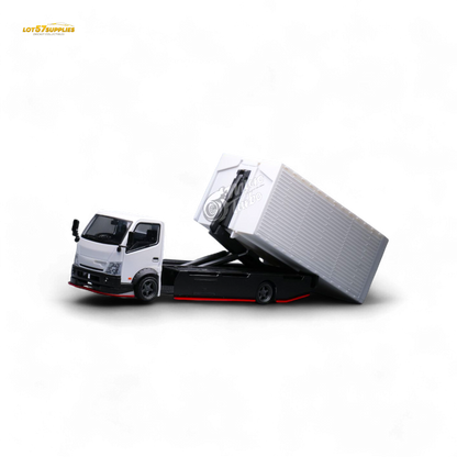 MicroTurbo HINO 300 Custom Wing Truck Limited to 1,000 Pcs & Stickers Included 1:64