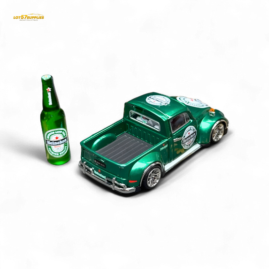 Liberty 64 Beetle Pickup - H E I N E K E N Livery 1:64
