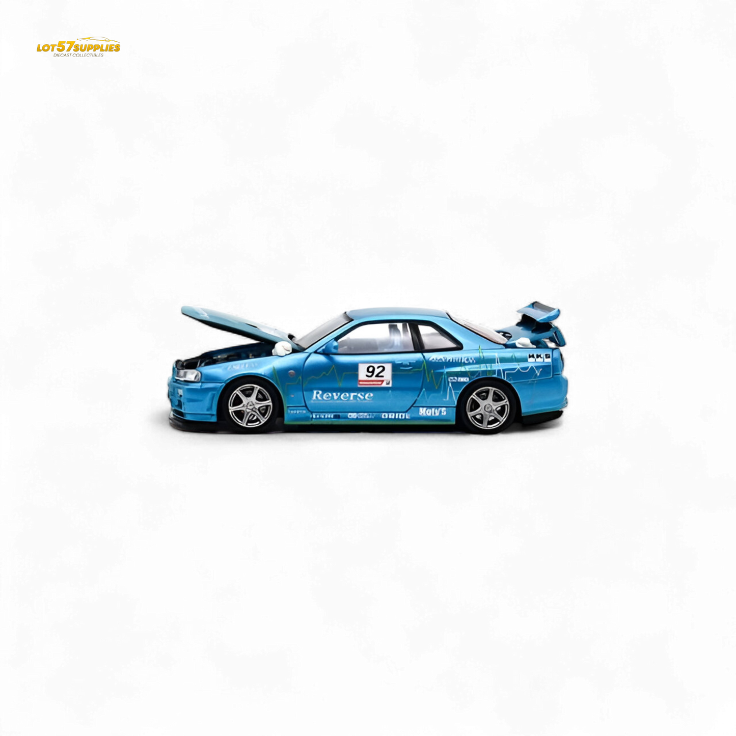Cool Art Skyline R34 Blue #92 Ordinary 1:64