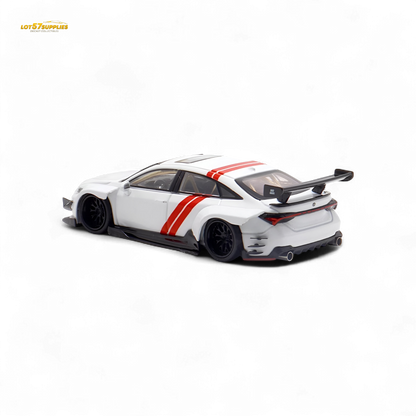 LMF Toyota Avalon Modified Concept - White Livery 1:64